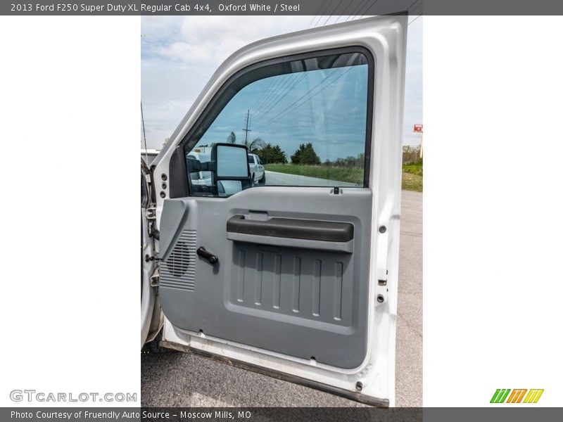 Oxford White / Steel 2013 Ford F250 Super Duty XL Regular Cab 4x4