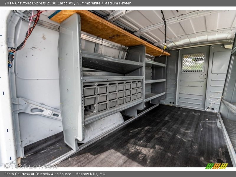 Summit White / Medium Pewter 2014 Chevrolet Express 2500 Cargo WT