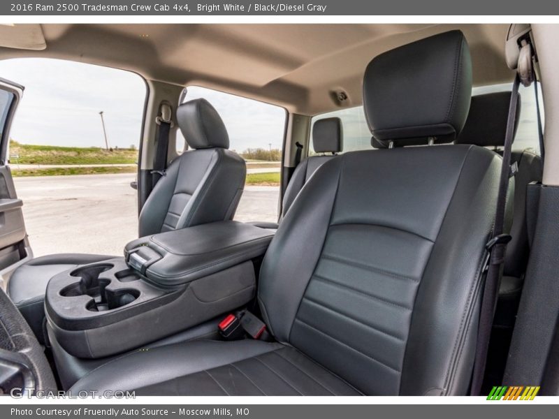Bright White / Black/Diesel Gray 2016 Ram 2500 Tradesman Crew Cab 4x4