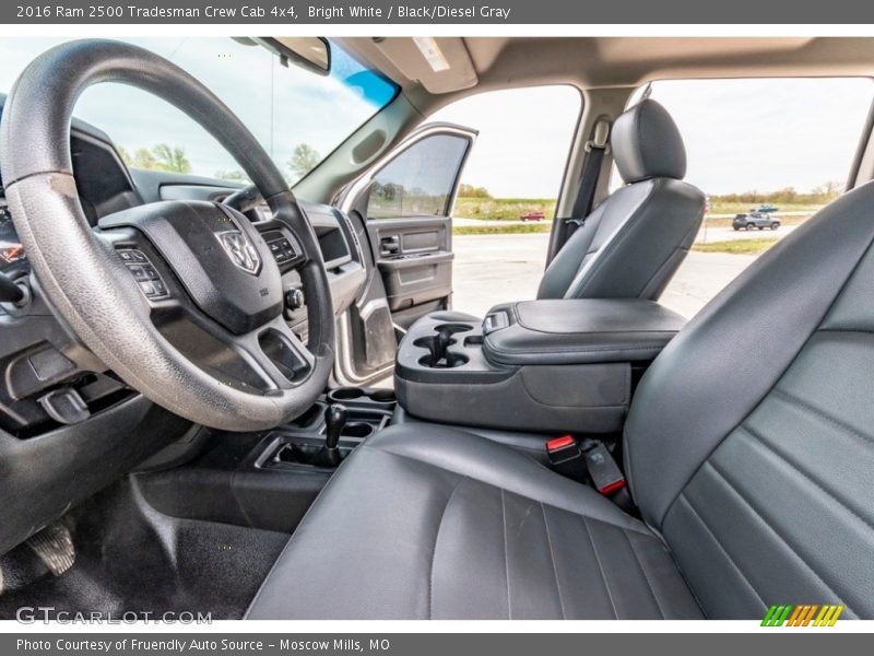 Bright White / Black/Diesel Gray 2016 Ram 2500 Tradesman Crew Cab 4x4