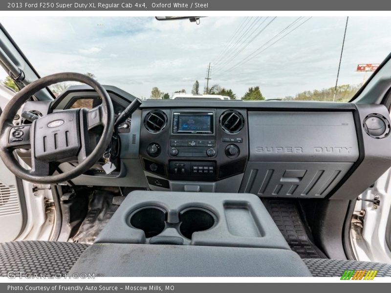 Oxford White / Steel 2013 Ford F250 Super Duty XL Regular Cab 4x4