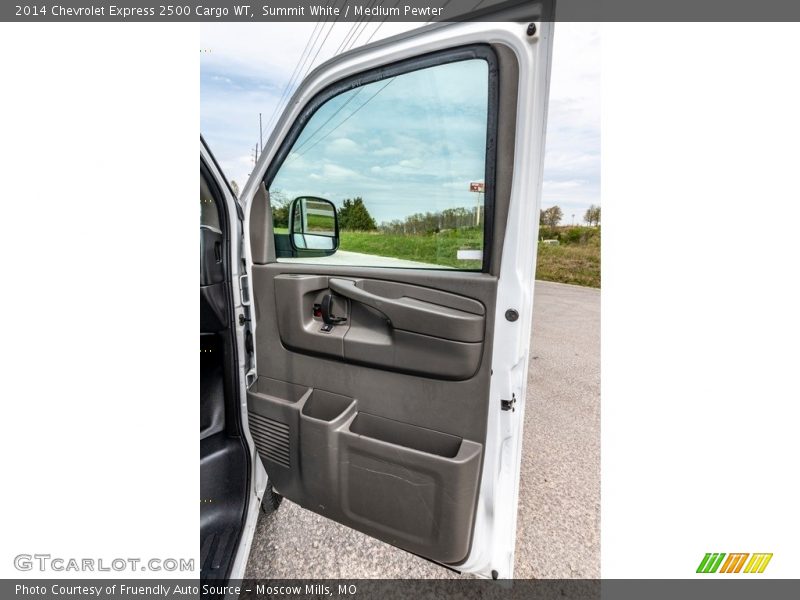 Summit White / Medium Pewter 2014 Chevrolet Express 2500 Cargo WT