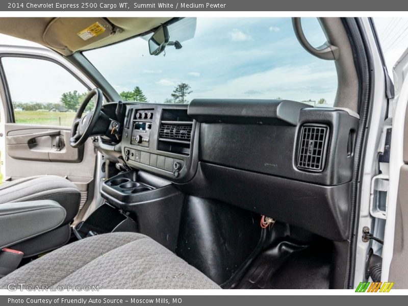 Summit White / Medium Pewter 2014 Chevrolet Express 2500 Cargo WT