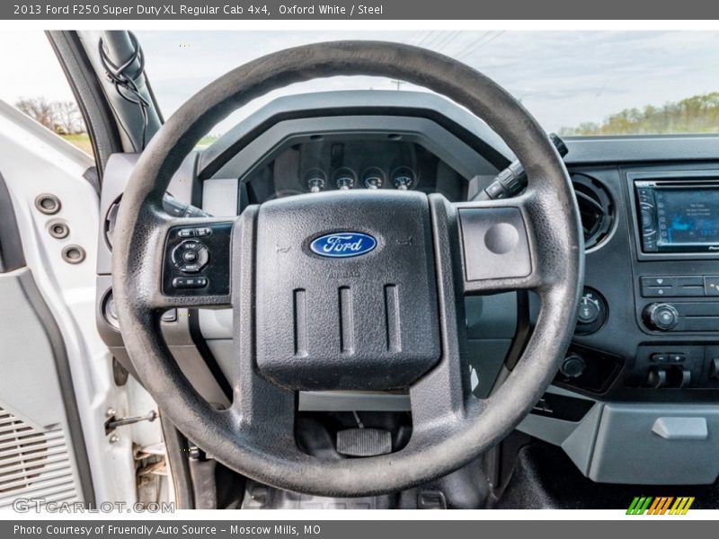 Oxford White / Steel 2013 Ford F250 Super Duty XL Regular Cab 4x4