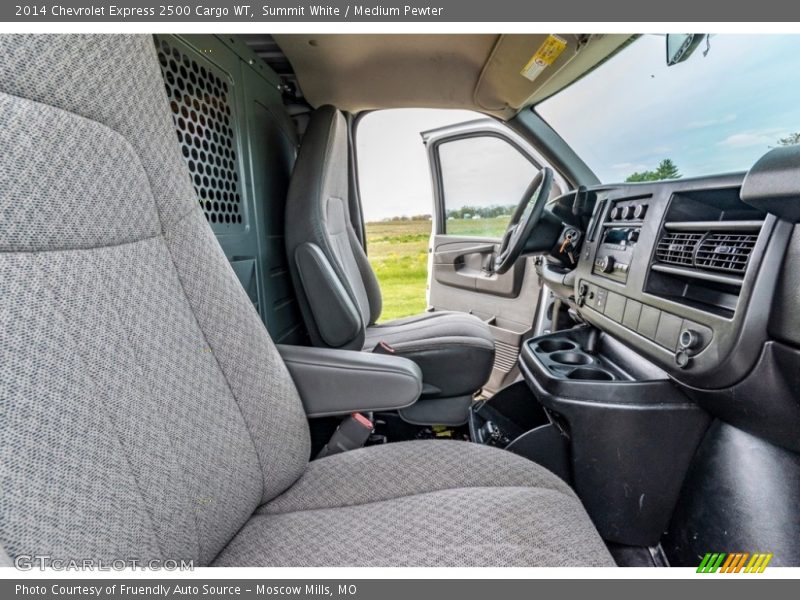 Summit White / Medium Pewter 2014 Chevrolet Express 2500 Cargo WT