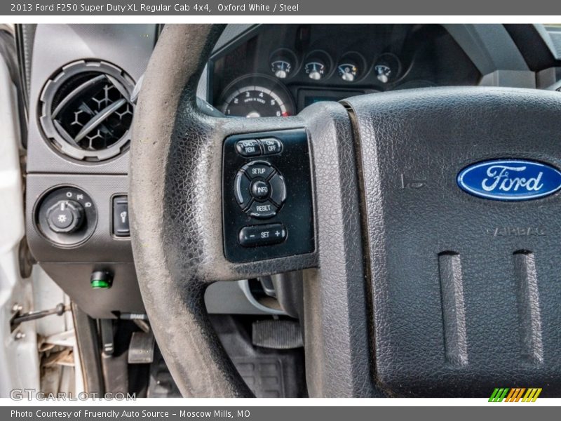 Oxford White / Steel 2013 Ford F250 Super Duty XL Regular Cab 4x4