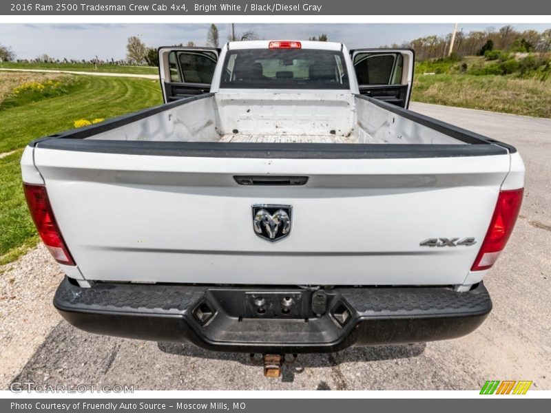 Bright White / Black/Diesel Gray 2016 Ram 2500 Tradesman Crew Cab 4x4