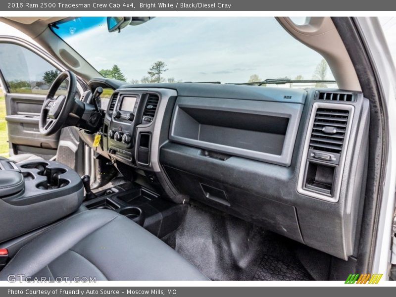 Dashboard of 2016 2500 Tradesman Crew Cab 4x4