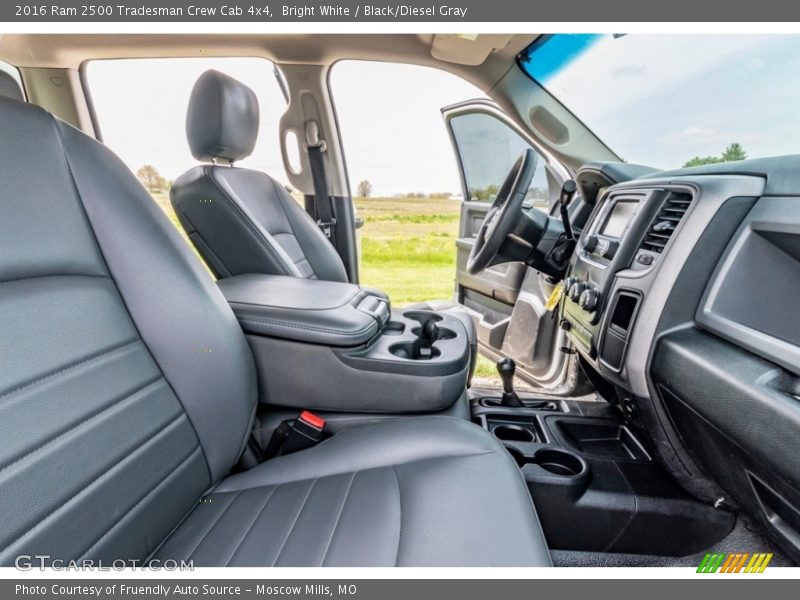 Front Seat of 2016 2500 Tradesman Crew Cab 4x4