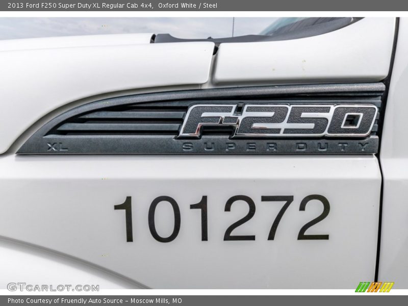 Oxford White / Steel 2013 Ford F250 Super Duty XL Regular Cab 4x4