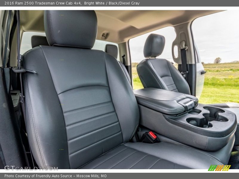 Front Seat of 2016 2500 Tradesman Crew Cab 4x4