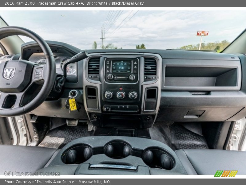 Dashboard of 2016 2500 Tradesman Crew Cab 4x4