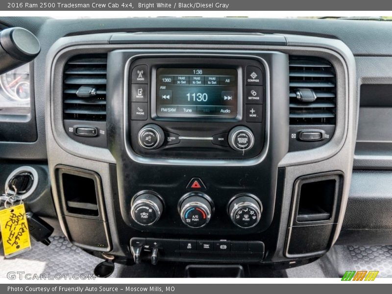 Controls of 2016 2500 Tradesman Crew Cab 4x4