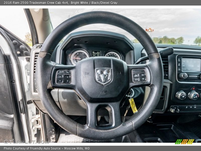  2016 2500 Tradesman Crew Cab 4x4 Steering Wheel