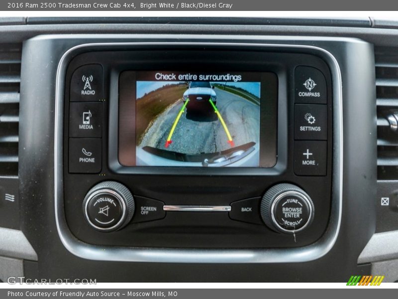 Controls of 2016 2500 Tradesman Crew Cab 4x4