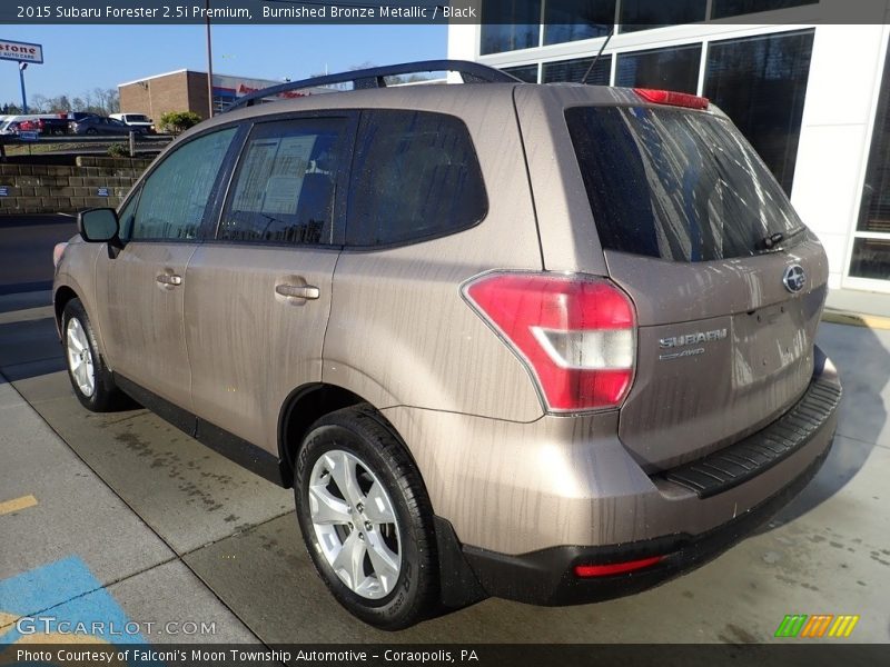 Burnished Bronze Metallic / Black 2015 Subaru Forester 2.5i Premium