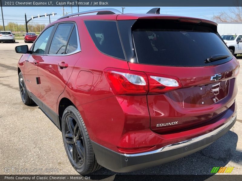 Cajun Red Tintcoat / Jet Black 2021 Chevrolet Equinox LT