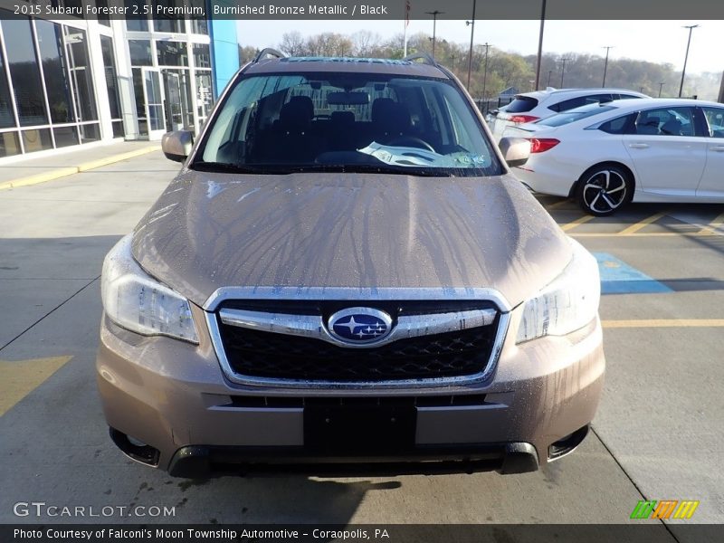 Burnished Bronze Metallic / Black 2015 Subaru Forester 2.5i Premium
