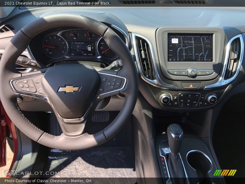 Cajun Red Tintcoat / Jet Black 2021 Chevrolet Equinox LT