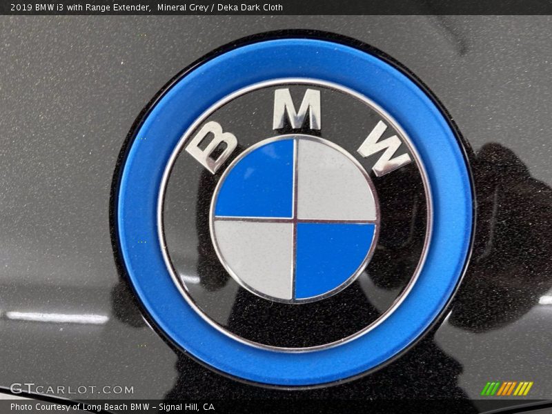Mineral Grey / Deka Dark Cloth 2019 BMW i3 with Range Extender