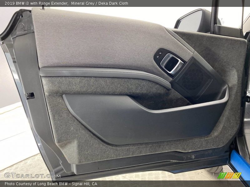 Mineral Grey / Deka Dark Cloth 2019 BMW i3 with Range Extender