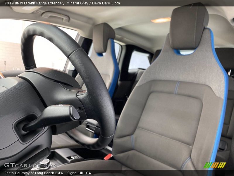Mineral Grey / Deka Dark Cloth 2019 BMW i3 with Range Extender