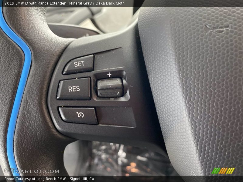 Mineral Grey / Deka Dark Cloth 2019 BMW i3 with Range Extender