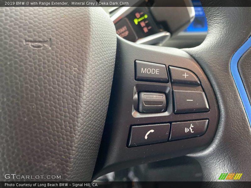 Mineral Grey / Deka Dark Cloth 2019 BMW i3 with Range Extender
