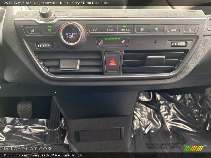 Mineral Grey / Deka Dark Cloth 2019 BMW i3 with Range Extender