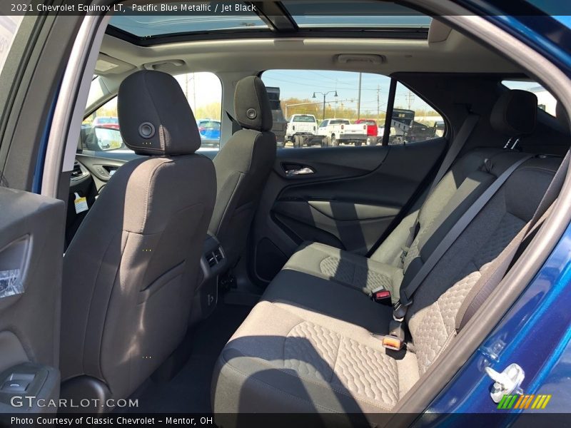 Pacific Blue Metallic / Jet Black 2021 Chevrolet Equinox LT