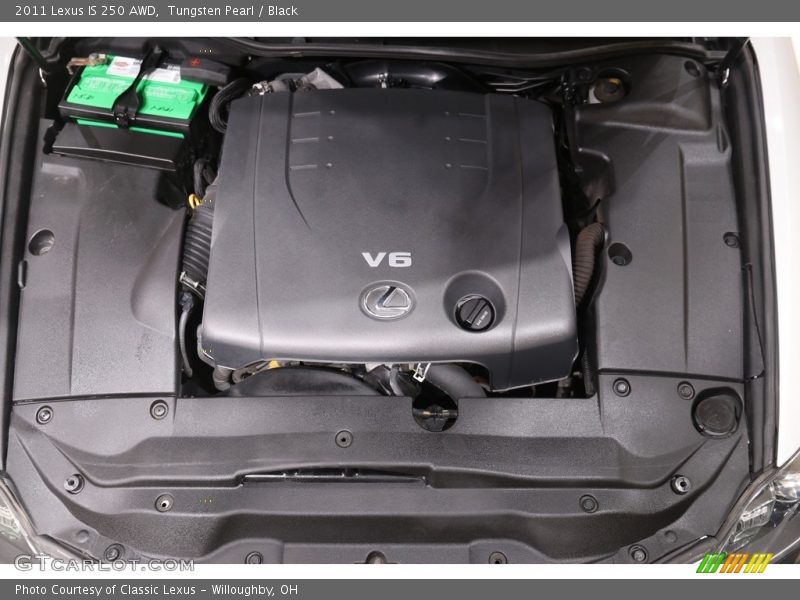 Tungsten Pearl / Black 2011 Lexus IS 250 AWD