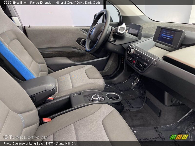 Mineral Grey / Deka Dark Cloth 2019 BMW i3 with Range Extender