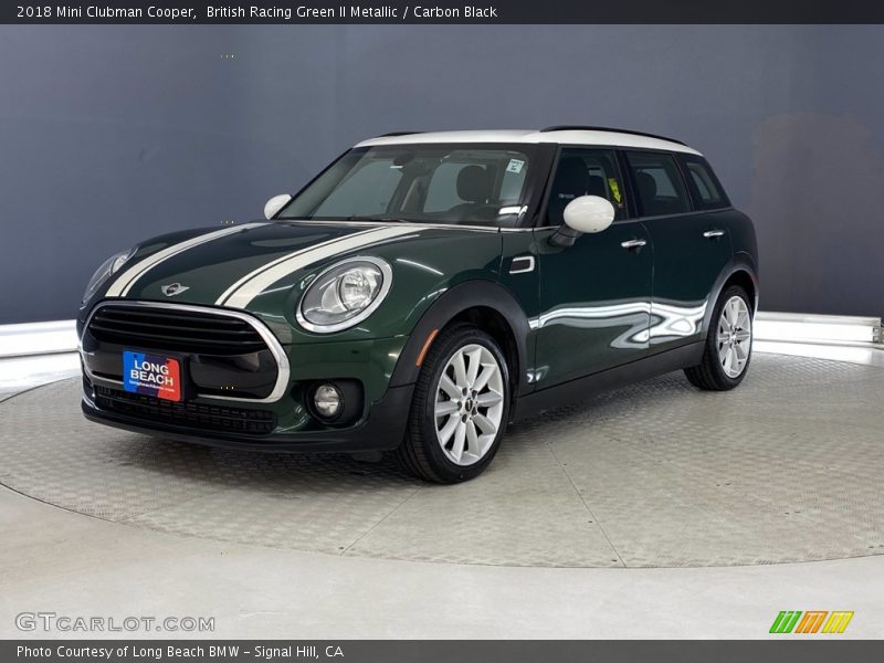 British Racing Green II Metallic / Carbon Black 2018 Mini Clubman Cooper