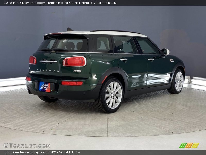 British Racing Green II Metallic / Carbon Black 2018 Mini Clubman Cooper