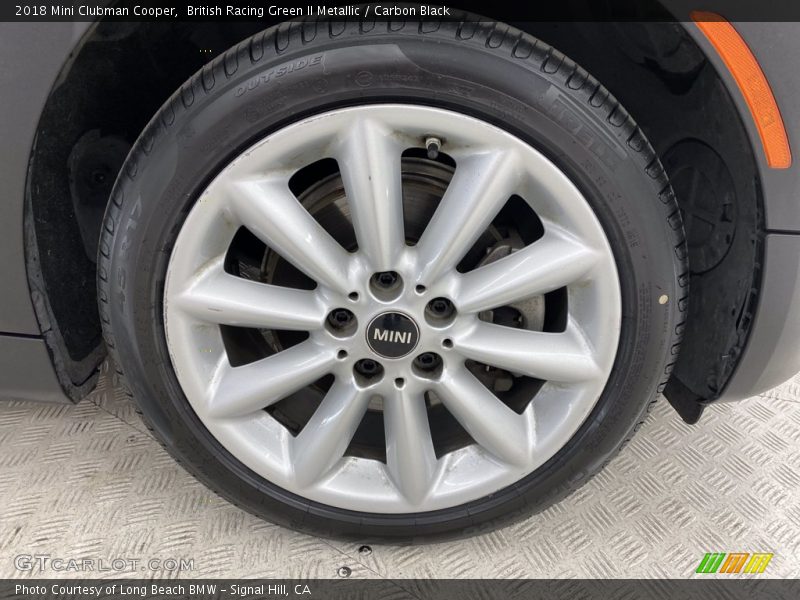 British Racing Green II Metallic / Carbon Black 2018 Mini Clubman Cooper