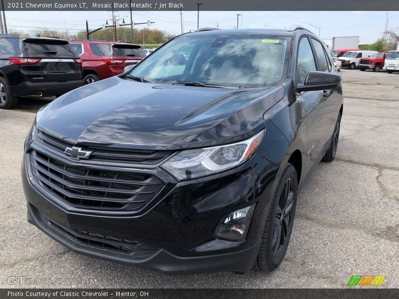 Mosaic Black Metallic / Jet Black 2021 Chevrolet Equinox LT