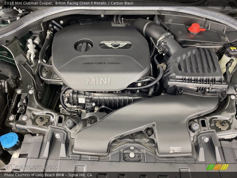 British Racing Green II Metallic / Carbon Black 2018 Mini Clubman Cooper