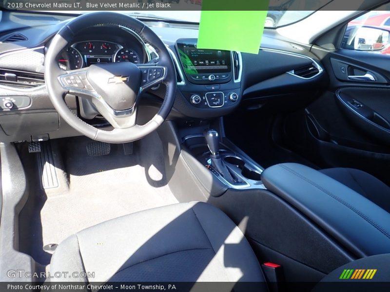 Blue Velvet Metallic / Jet Black 2018 Chevrolet Malibu LT