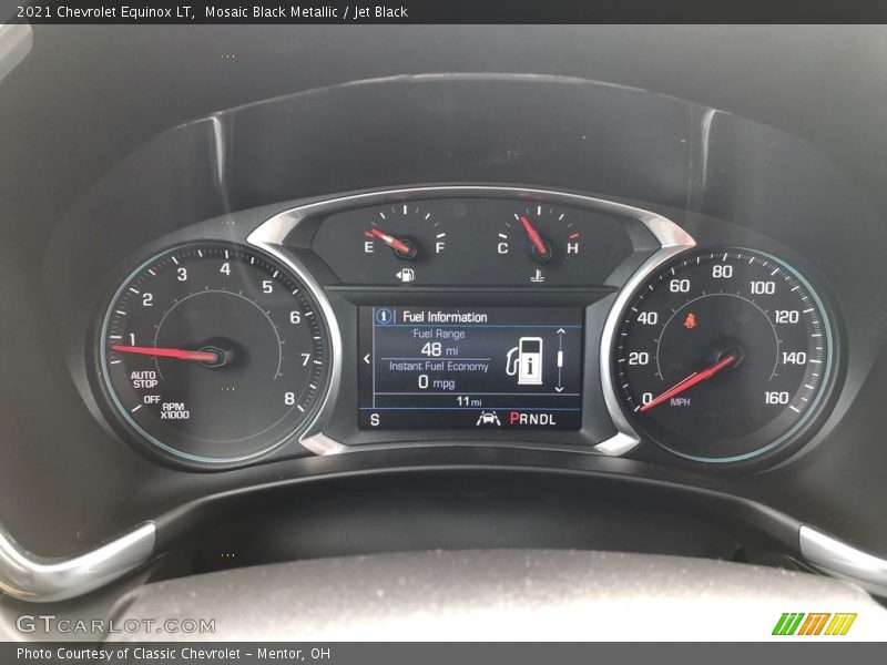 Mosaic Black Metallic / Jet Black 2021 Chevrolet Equinox LT