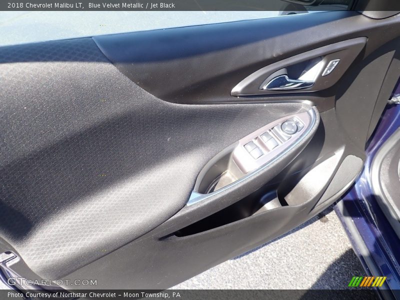 Blue Velvet Metallic / Jet Black 2018 Chevrolet Malibu LT