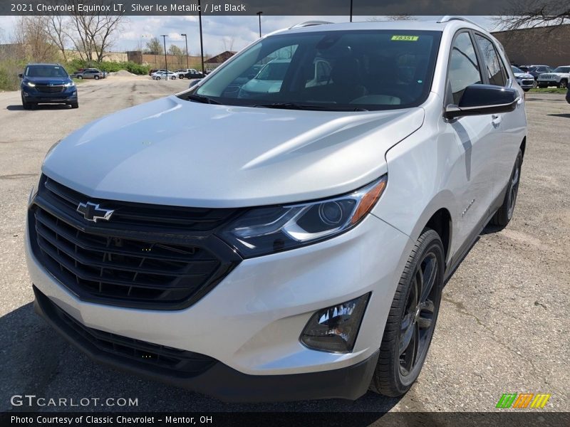 Silver Ice Metallic / Jet Black 2021 Chevrolet Equinox LT
