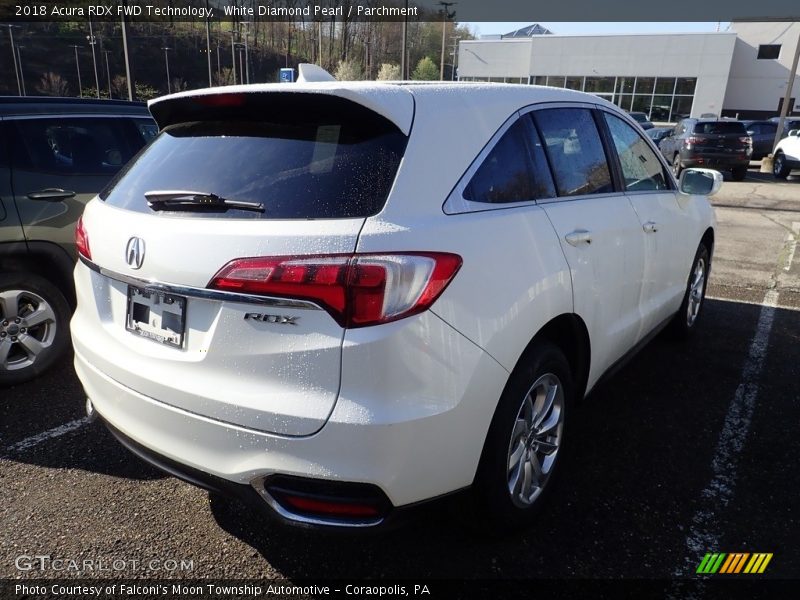 White Diamond Pearl / Parchment 2018 Acura RDX FWD Technology