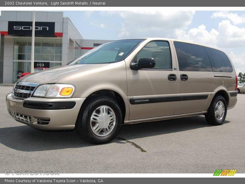 Light Sandrift Metallic / Neutral 2003 Chevrolet Venture