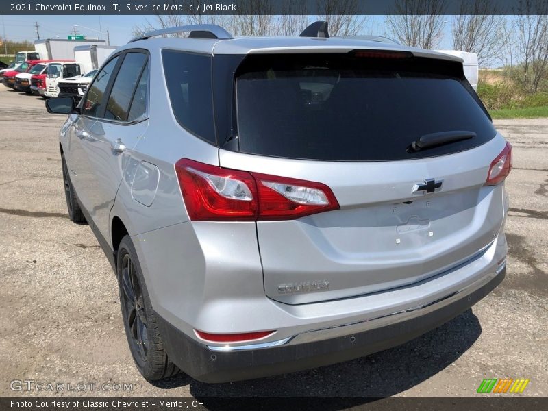 Silver Ice Metallic / Jet Black 2021 Chevrolet Equinox LT