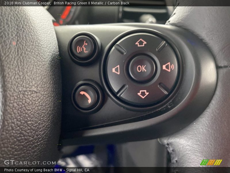 British Racing Green II Metallic / Carbon Black 2018 Mini Clubman Cooper