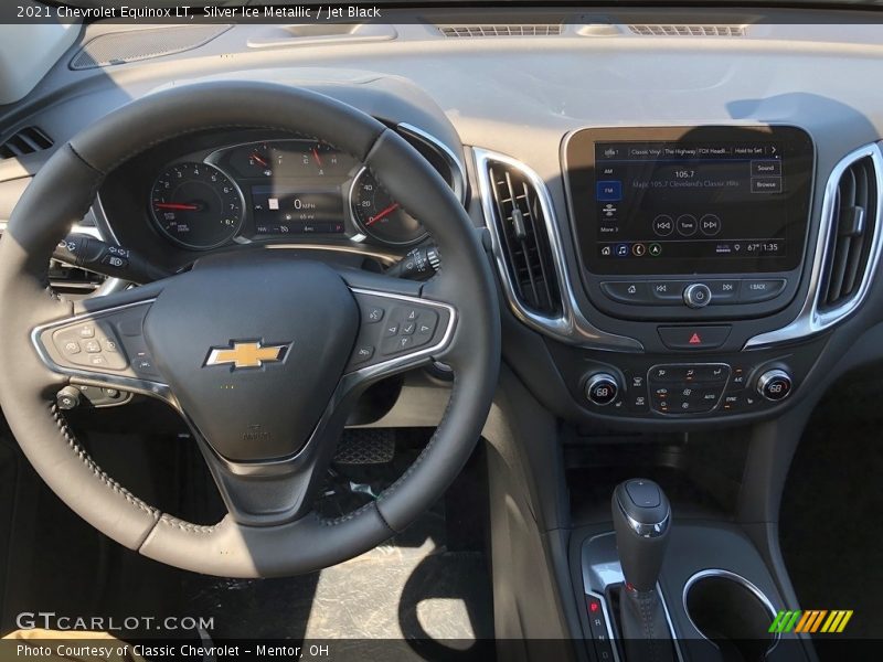 Silver Ice Metallic / Jet Black 2021 Chevrolet Equinox LT