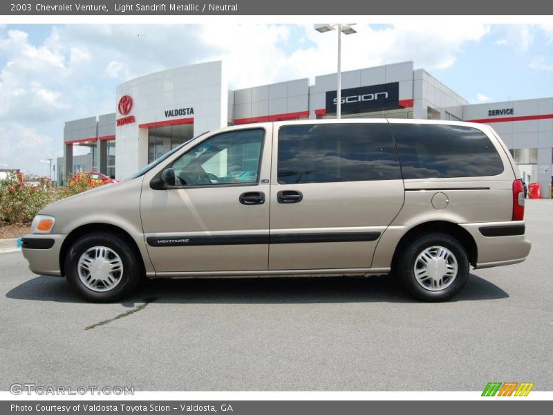 Light Sandrift Metallic / Neutral 2003 Chevrolet Venture