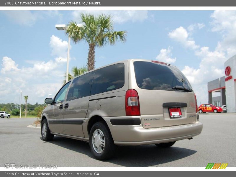 Light Sandrift Metallic / Neutral 2003 Chevrolet Venture
