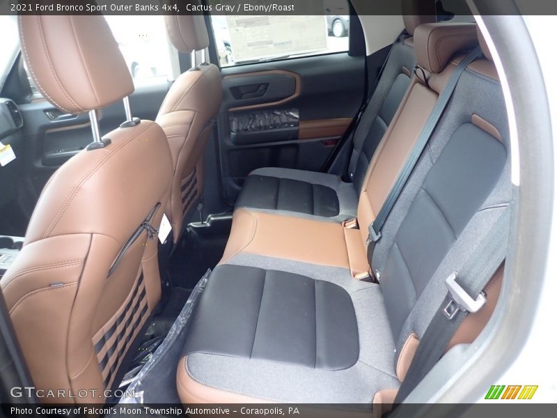 Rear Seat of 2021 Bronco Sport Outer Banks 4x4