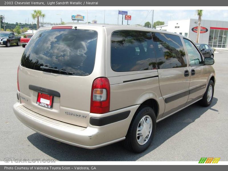 Light Sandrift Metallic / Neutral 2003 Chevrolet Venture